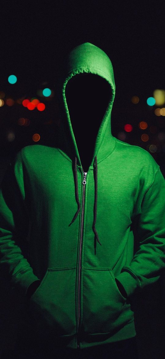 匿名聊天缘起 App 隐私设置界面截图，列出阅后即焚开关、昵称随机生成与权限管理条目